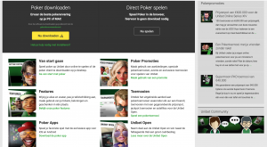 Poker spelen op Unibet.be